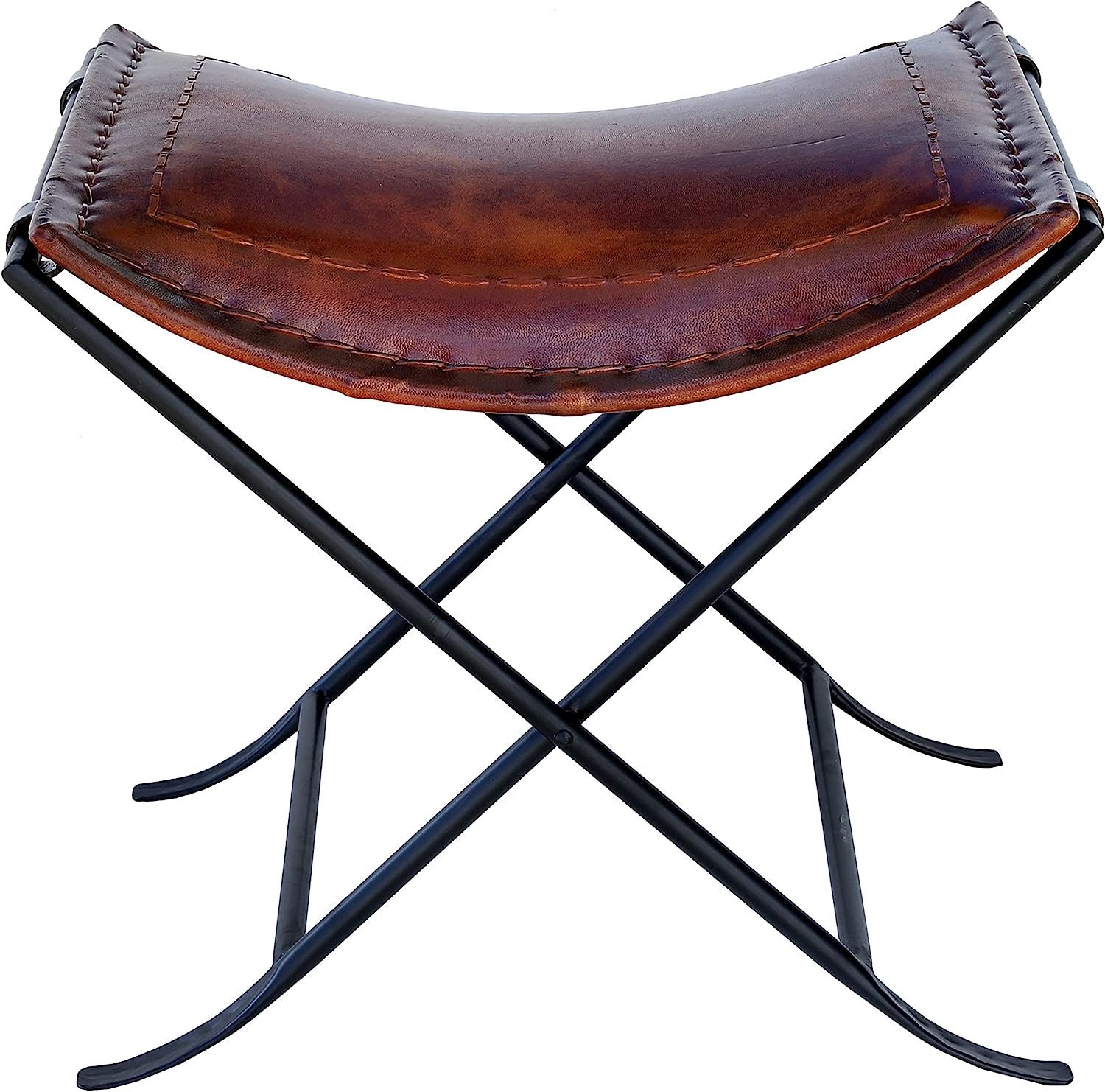 Leather stool outlet