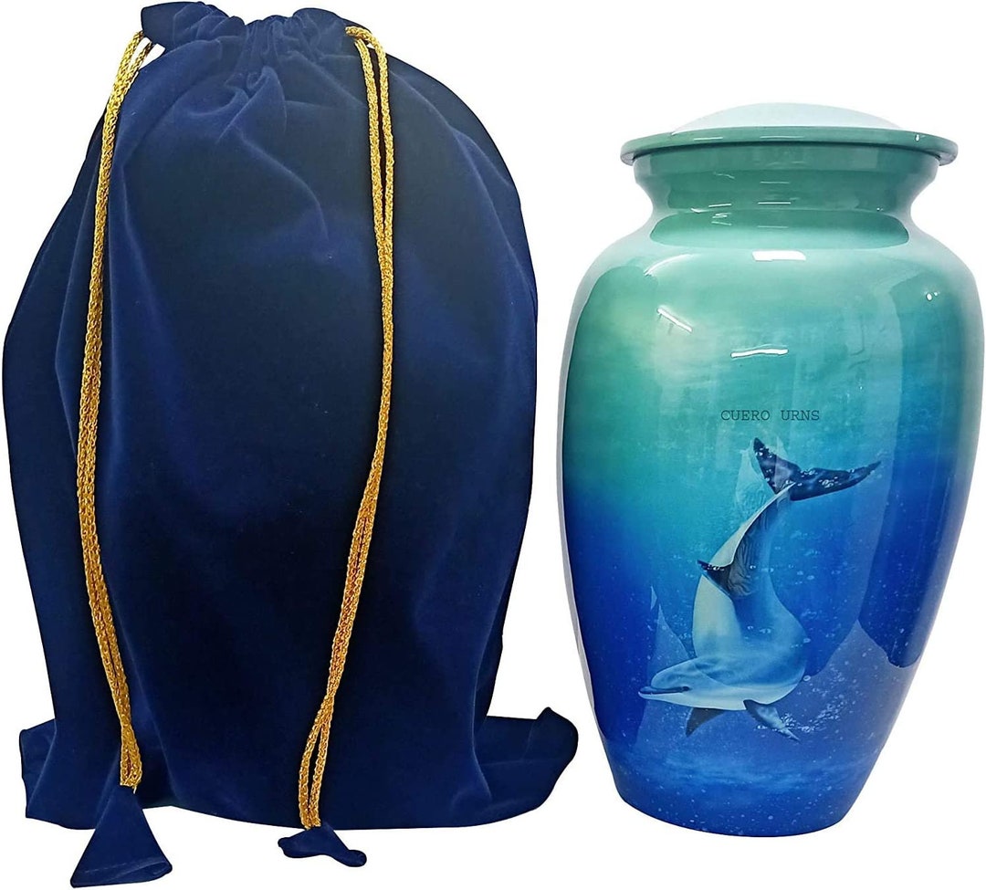 Urns for Human Ashes, Cremation Urns, Dolphin Cremation Urns for Adults