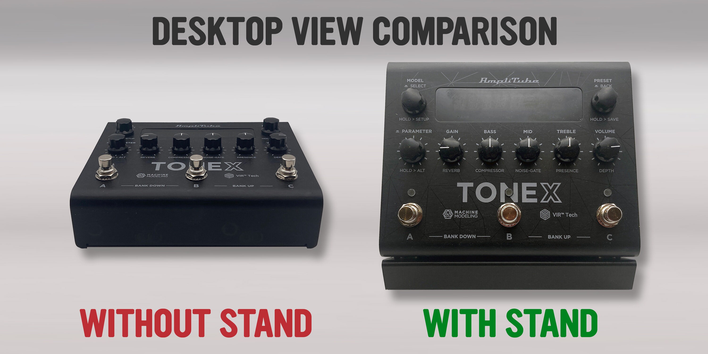 Tonex Pedal Stand Holder, Amplitube, IK Multimedia Tonex Pedal Stand Holder, Amplitube, IK Multimedia