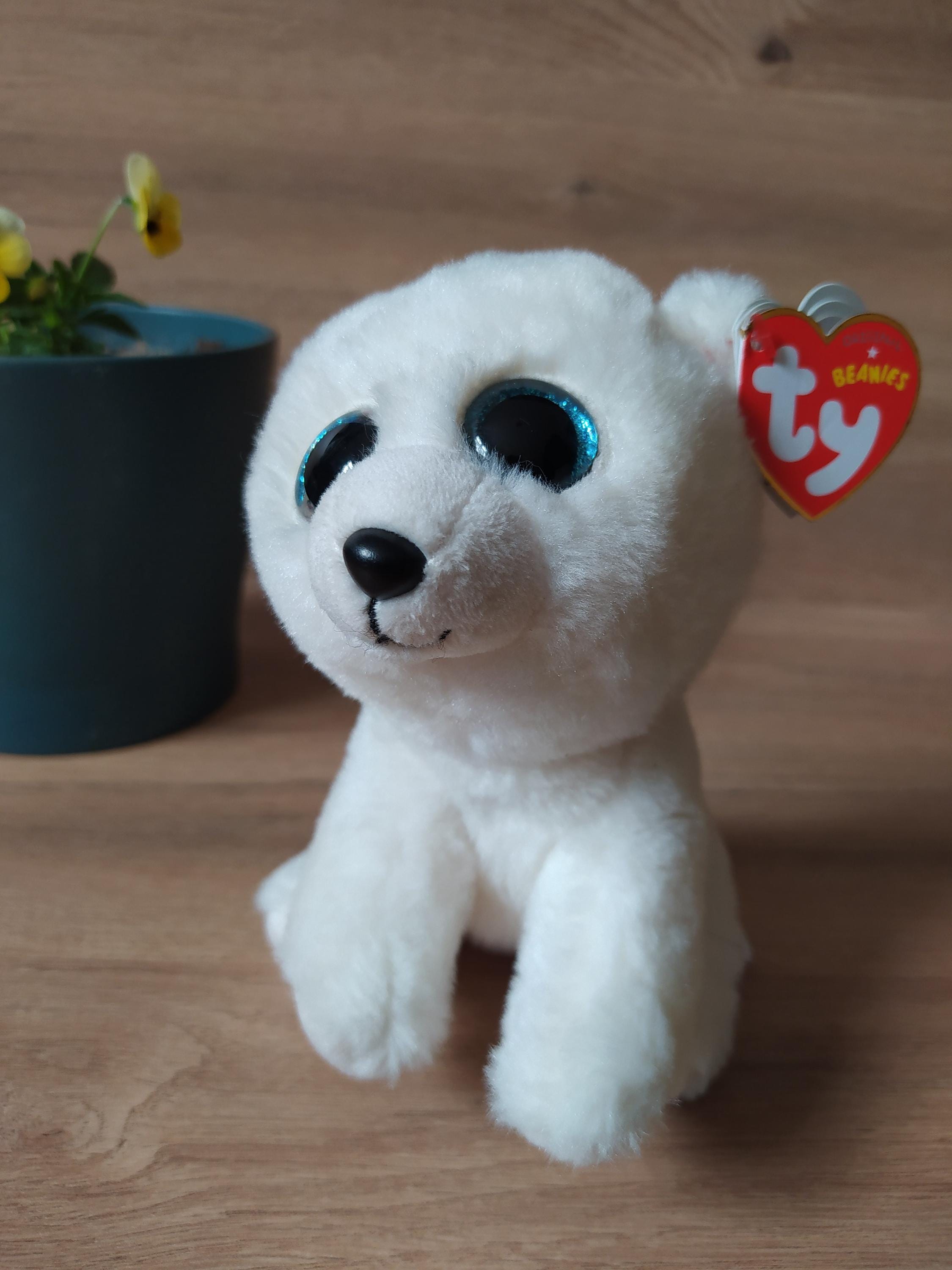 Polar Bear Beanie Boo TY Beanie Babies Boos ARCTIC Polar Bear