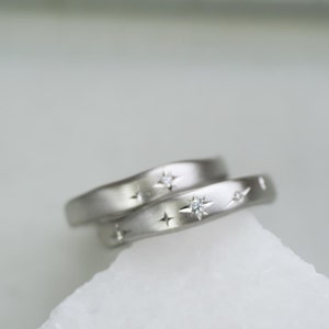 Starry Engrave Band,  18k diamond Gold Ring,  Handmade Texture Band, Hand Engrave Ring , Simple Wedding Ring, Eternity Ring  9 ct Gold, 14k Yellow Gold Diamond Ring,  Diamond Band, Handmade Engagement Ring, Stacking Ring, Matte finishing, Glossy  finishin, Ring for her, 
Anniversary Ring, Alternative wedding ring, Minimalist Ring, Hammer texture ring, Everyday gold ring, Star ring, Solid gold ring, Dainty , modern low profile ring , Timeless ring, Rustic Ring, one of a kind ring