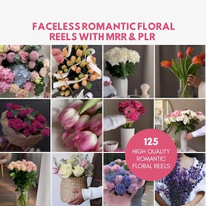 125 Floral Instagram Reels: Faceless Spring Content