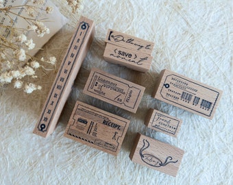 Rubber stamps by Journal Pages: "Where to next " series rubber stamps for journaling and scrapbooking