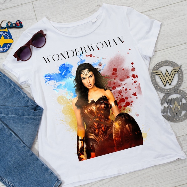 Wonder Woman Tshirt Wander woman, Wonder Women Shirt, Super hero shirt, dc comics shirt, Marvel Shirt, Breast Cancer, DC Comics