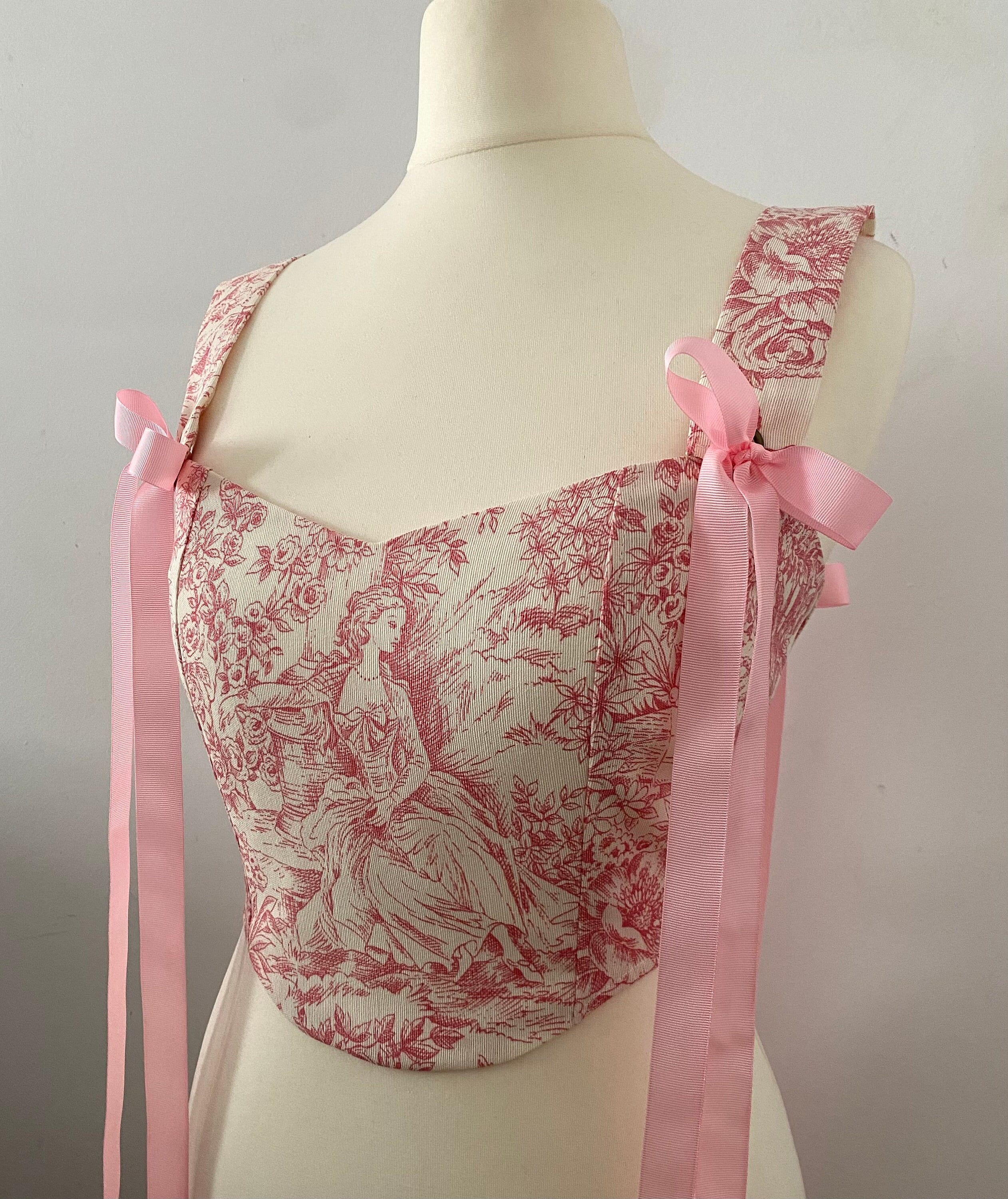 Primark x Bridgerton Lace-Up Ribbon Corset (XS) – Violette Wears