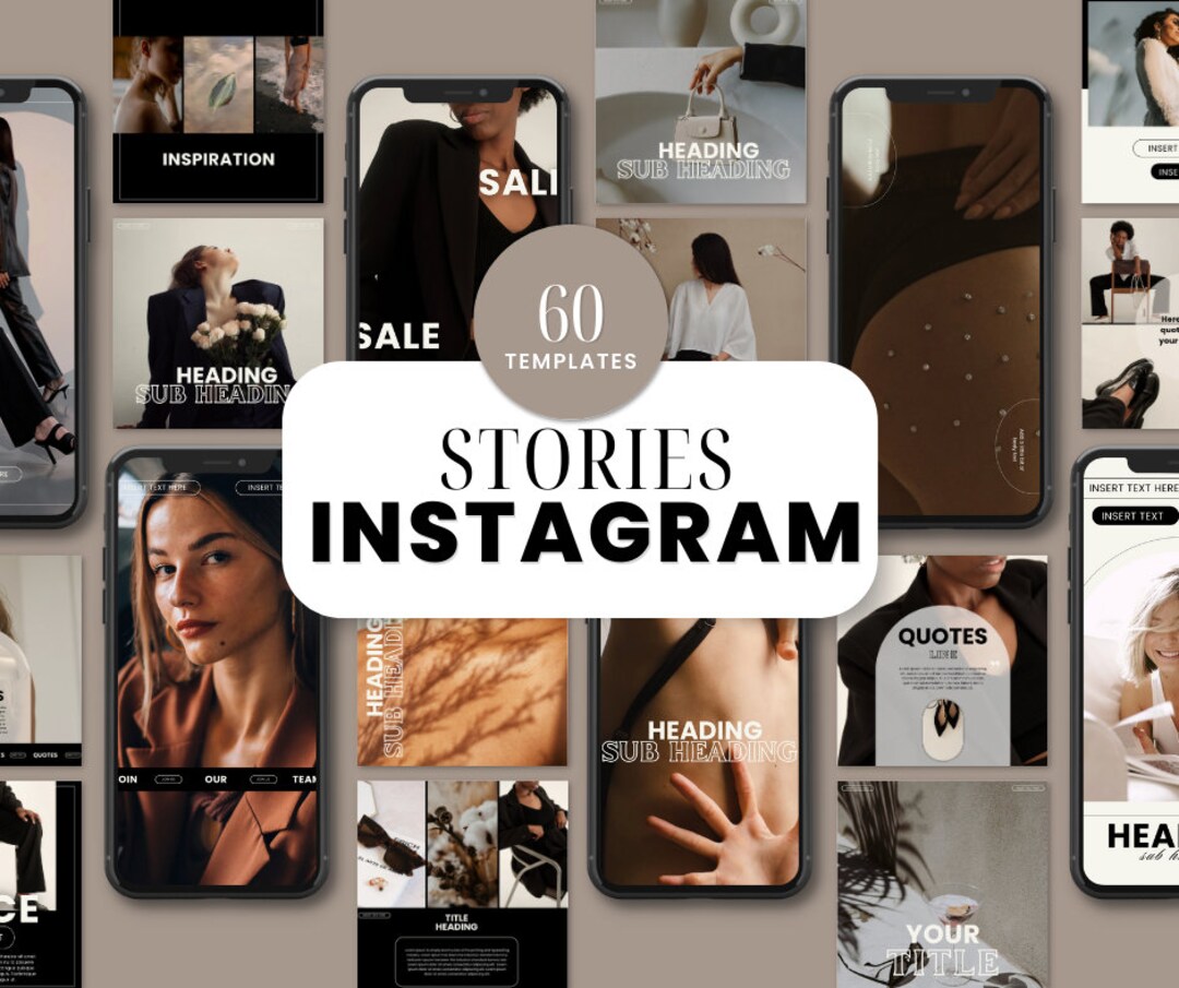 60 Stories Mockups for Your Brand - Etsy