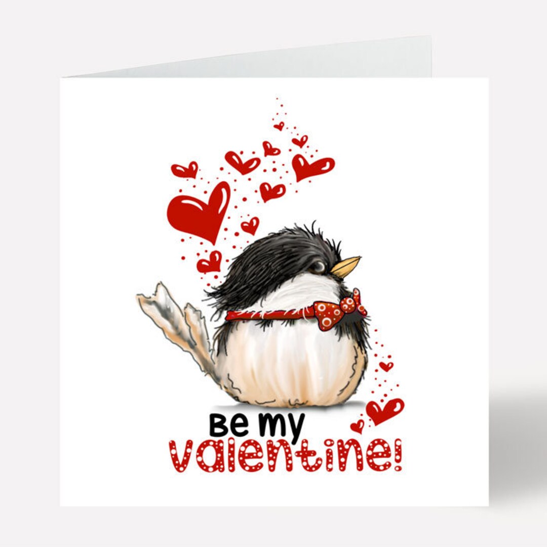Birdie Valentine Card Wife Husband Partner Personalised Etsy UK