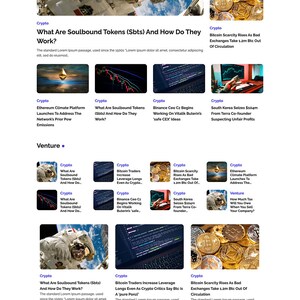 Puede incluir: Una captura de pantalla del sitio web TechBite, una publicaci&oacute;n de noticias, que presenta art&iacute;culos sobre criptomonedas, capital riesgo y tecnolog&iacute;a general. El sitio web tiene un esquema de color azul y blanco y presenta una variedad de art&iacute;culos con im&aacute;genes y texto.