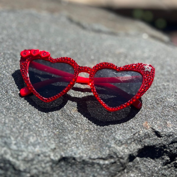 Taylor Swift Red Sunglasses, Eras Tour Sunglasses, Eras Tour Outfit, Swiftie Fan Gifts, Concert Accessories