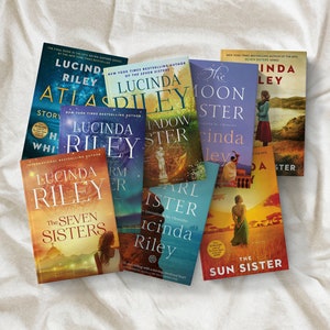 The Seven Sisters by Lucinda Riley (The Seven Sisters, The Storm Sister, The Shadow Sister, The Pearl Sister, The Moon Sister, The Sun Sister, The Missing Sister, Atlas The Story of Pa Salt)