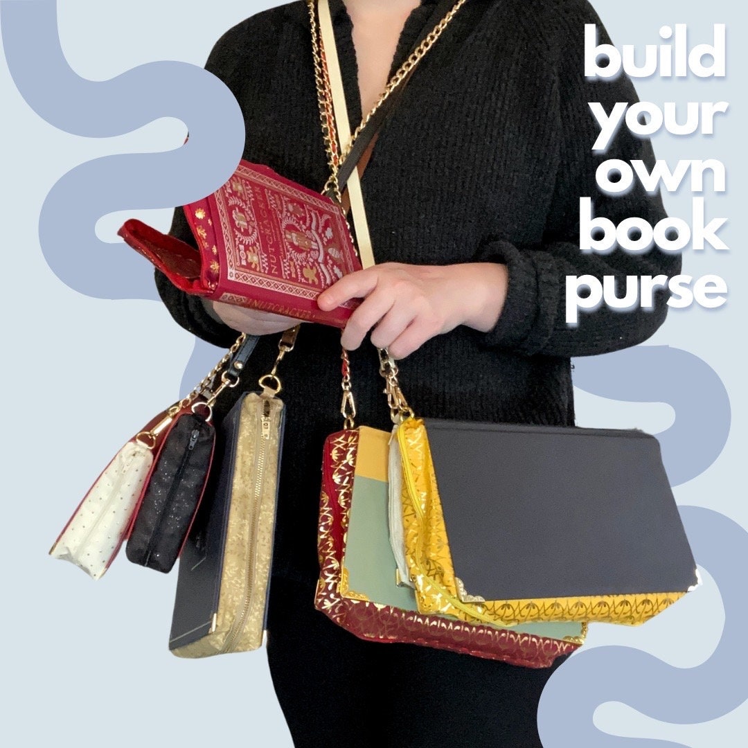Cream Craft: Little Women - Book Bag Purse and Book Cover Tutorial