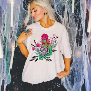 Miss A Beetle Juice Unisex Jersey Short Sleeve Tee | Beetle Juice tshirt | Beetle juice Gift | Spooky Season tshirt