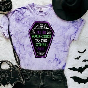 Your Guide to the Otherside Unisex Color Blast T-Shirt | Beetle juice tshirt | Beetle juice Gift