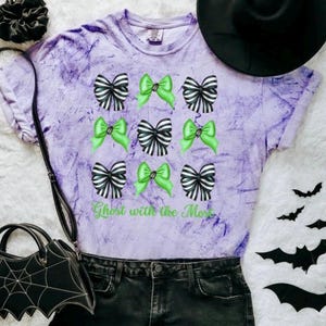 Coquette Beetle Juice Unisex Color Blast T-Shirt | Beetle Juice Gift | Spooky Tee