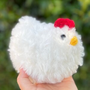 Mabel Chicken Plushie | Crochet Stuffed Animal