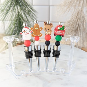 Christmas Wine Stoppers | Wine Gifts for Christmas