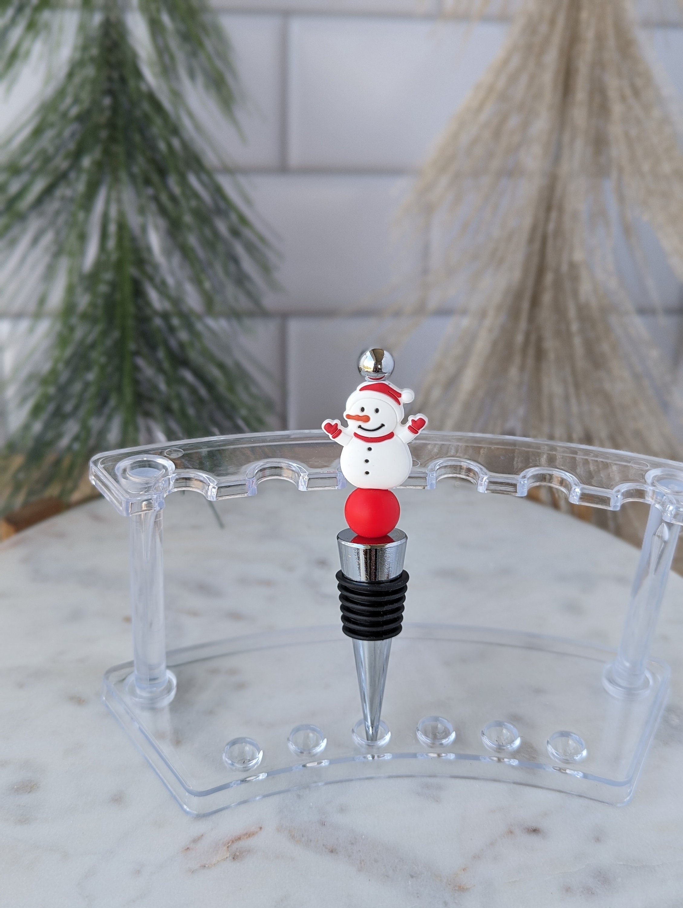 DIY Kit Christmas Wine Stoppers Wine Gifts for Christmas Etsy