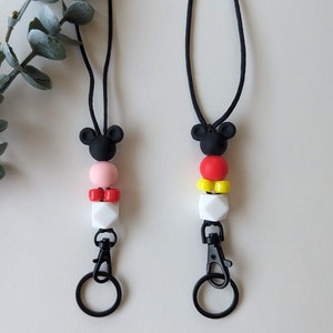 Mouse Lanyard - Completed Lanyard or DIY Craft Kit for Adults and Kids