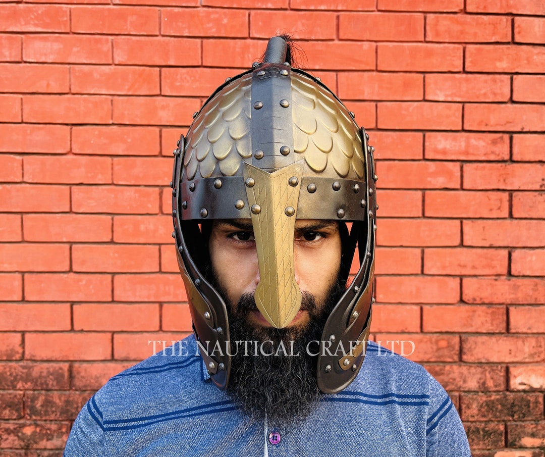Medieval Bogato Helmet Viking Anaconda Helmet Norman Norse Etsy
