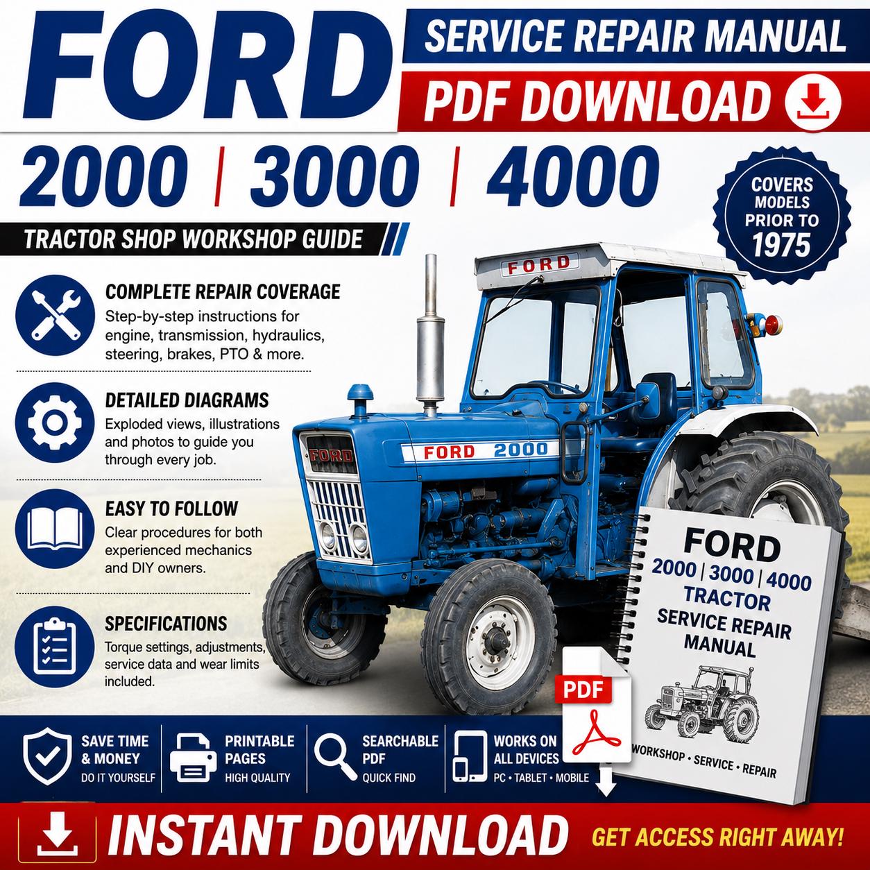 Ford tractor manual - Etsy 日本