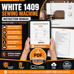 White 1409 Sewing Machine  instruction  Manual | PDF Download