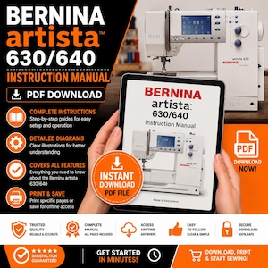Bernina artista 630/640 Sewing & Embroidery System