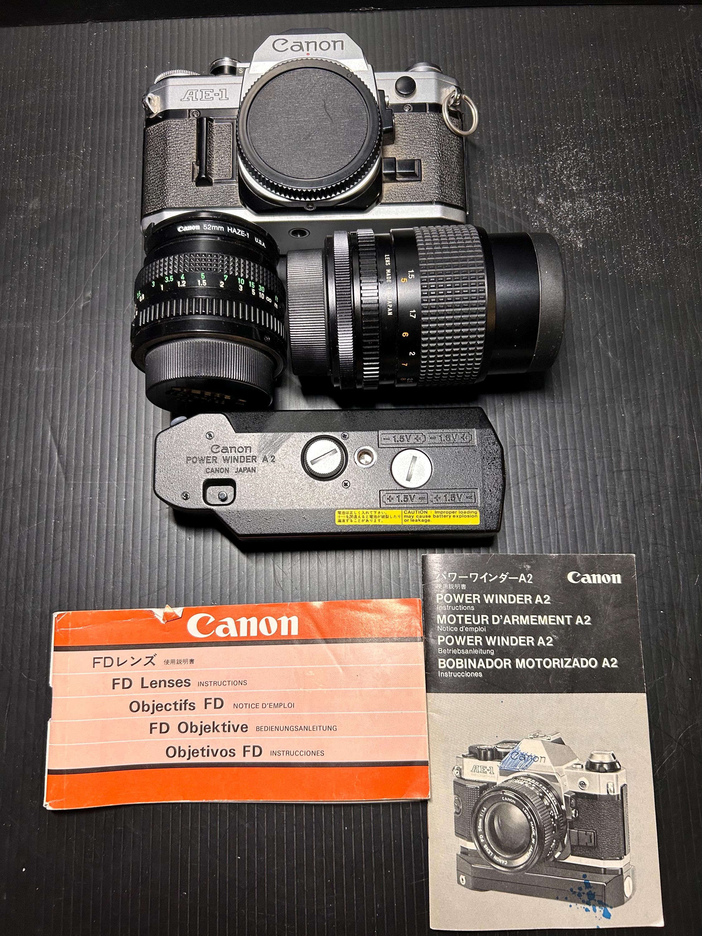 Canon - Canon AE-1 付属品付 Canon Ae 1 Accessories - Etsy
