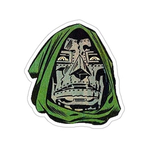 Doctor Doom Sticker-Fantastic Four-decal vinyl glanzende laptop notebook locker sticker