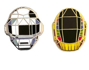 Daft Punk - Thomas & Manuel 2-Piece Enamel Pin Set