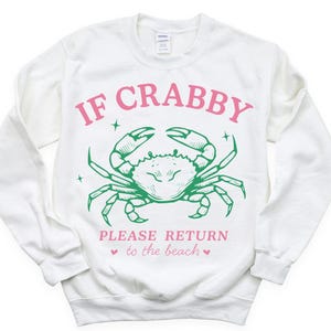 Crabby Beach Sublimation Design: Coastal PNG (Digital Download