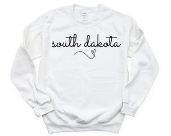 South Dakota with Heart PNG File (Digital Download)