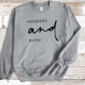 Hookers und Blow lustiges Design PNG-Datei (Digital Download)
