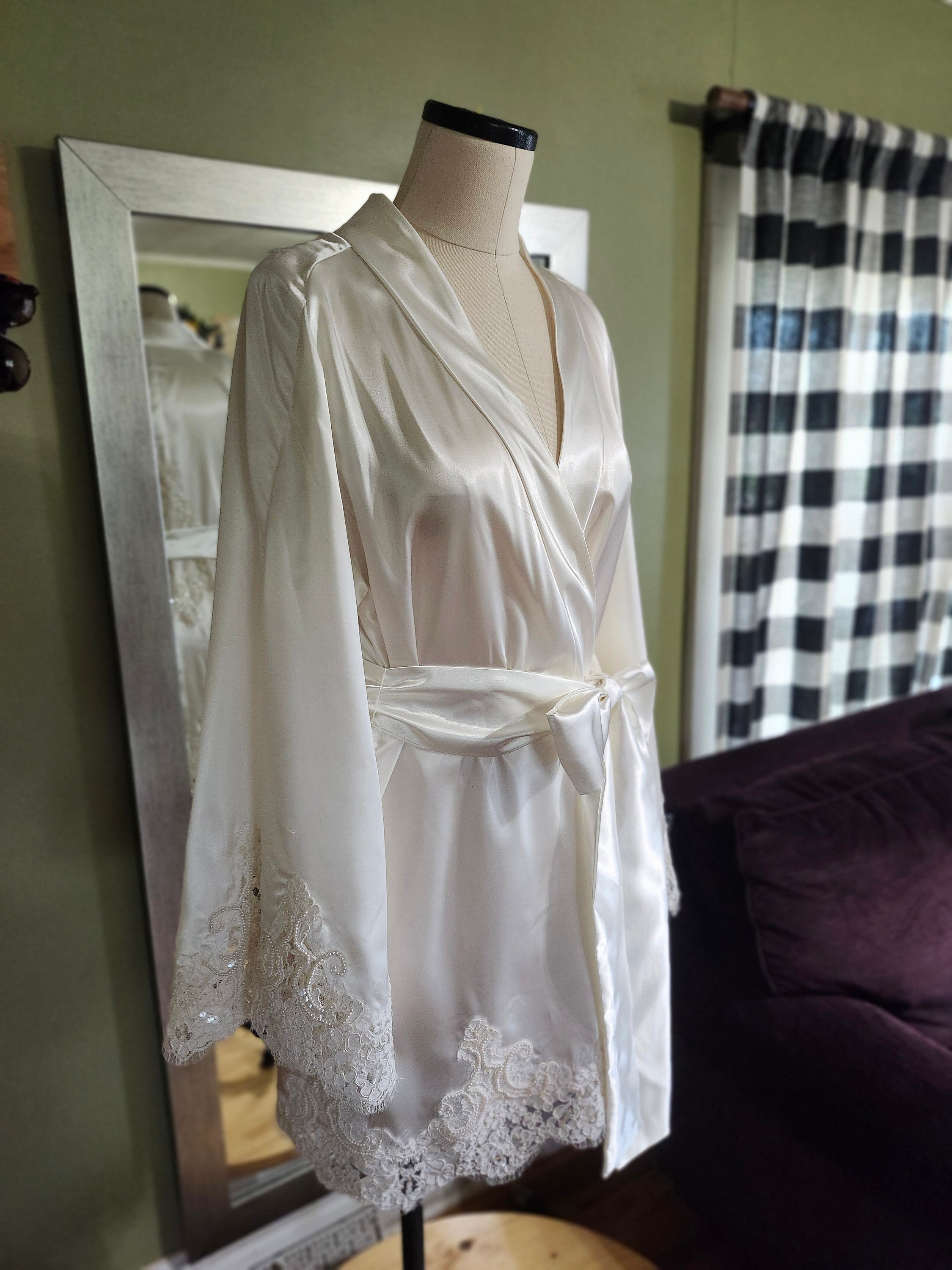 Custom Wedding Gown Robe
