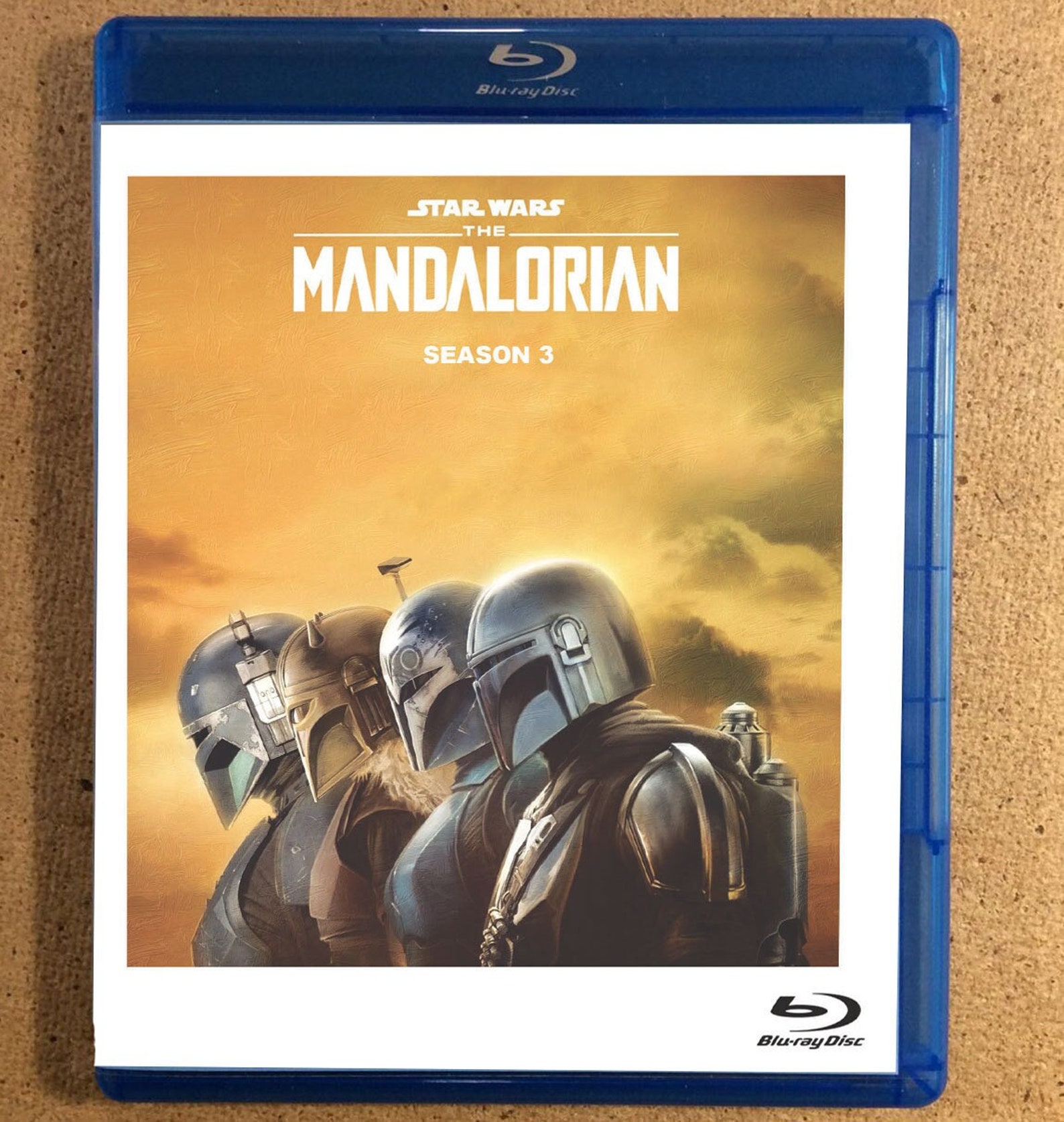 The Mandalorian Bluray Season 3 Complete TV Serie Bluray No Etsy
