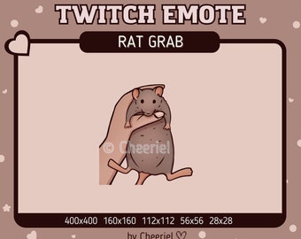Gesto de segurar o rato | Twitch | Discord | Agarrar o rato