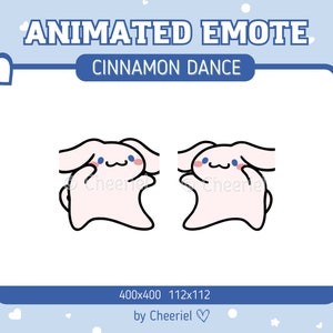 Puppy Dance Emote | Twitch | Discord Cute Plush