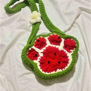 Crochet handmade cat bag, cute Kitten legs bag , Halloween bag