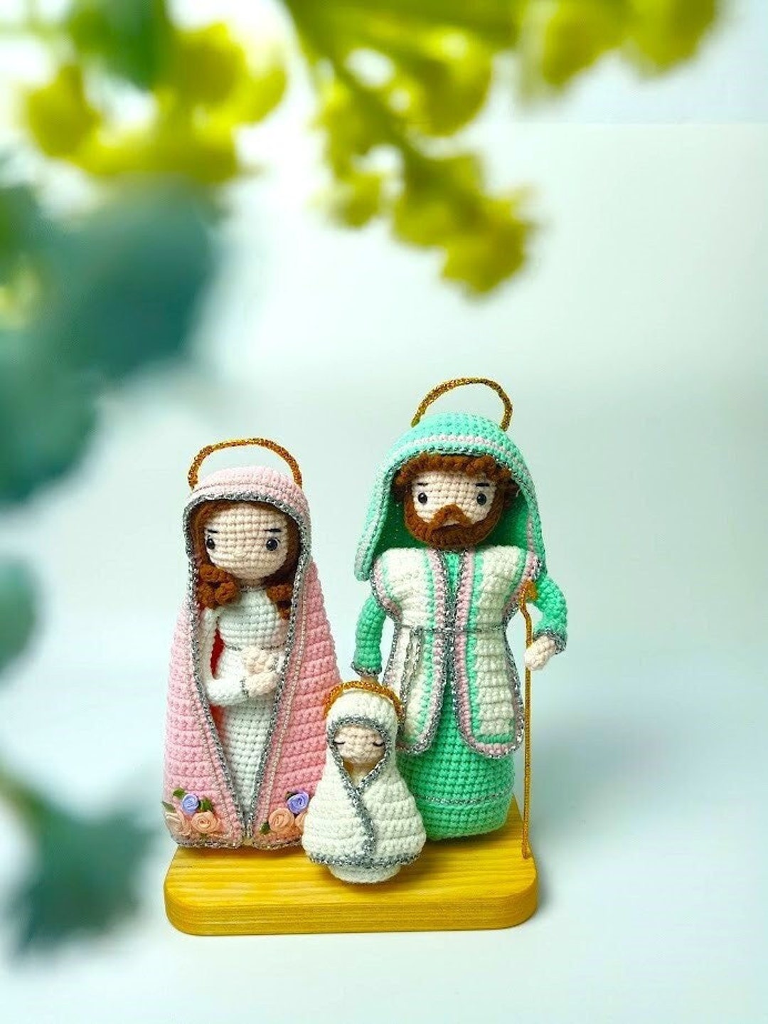 Holy Family of Nazareth, Nativity Set: Joseph, Mary, and Baby Jesus ...