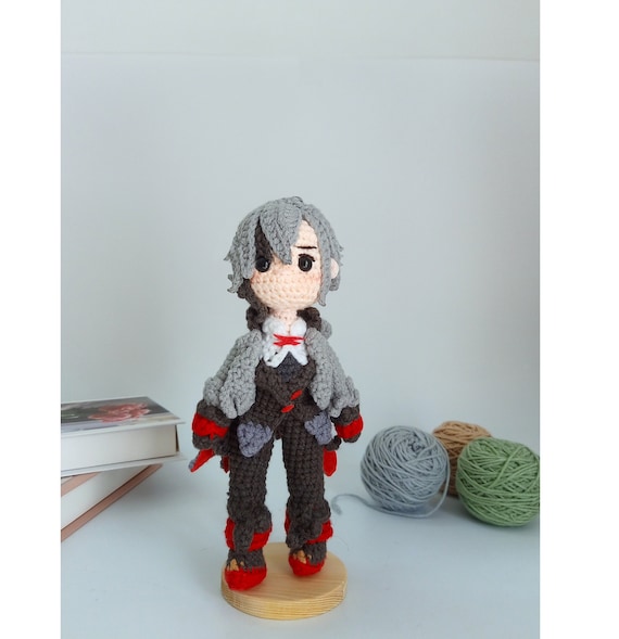 原神インパクト人形、原神ぬいぐるみアルレッキーノ人形