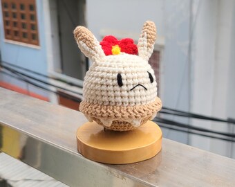 かぎ針編みのあみぐるみ人形、原神インパクトのぬいぐるみ、クレー