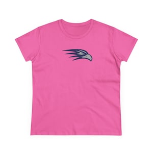 Camiseta de algodón de peso medio para mujer
