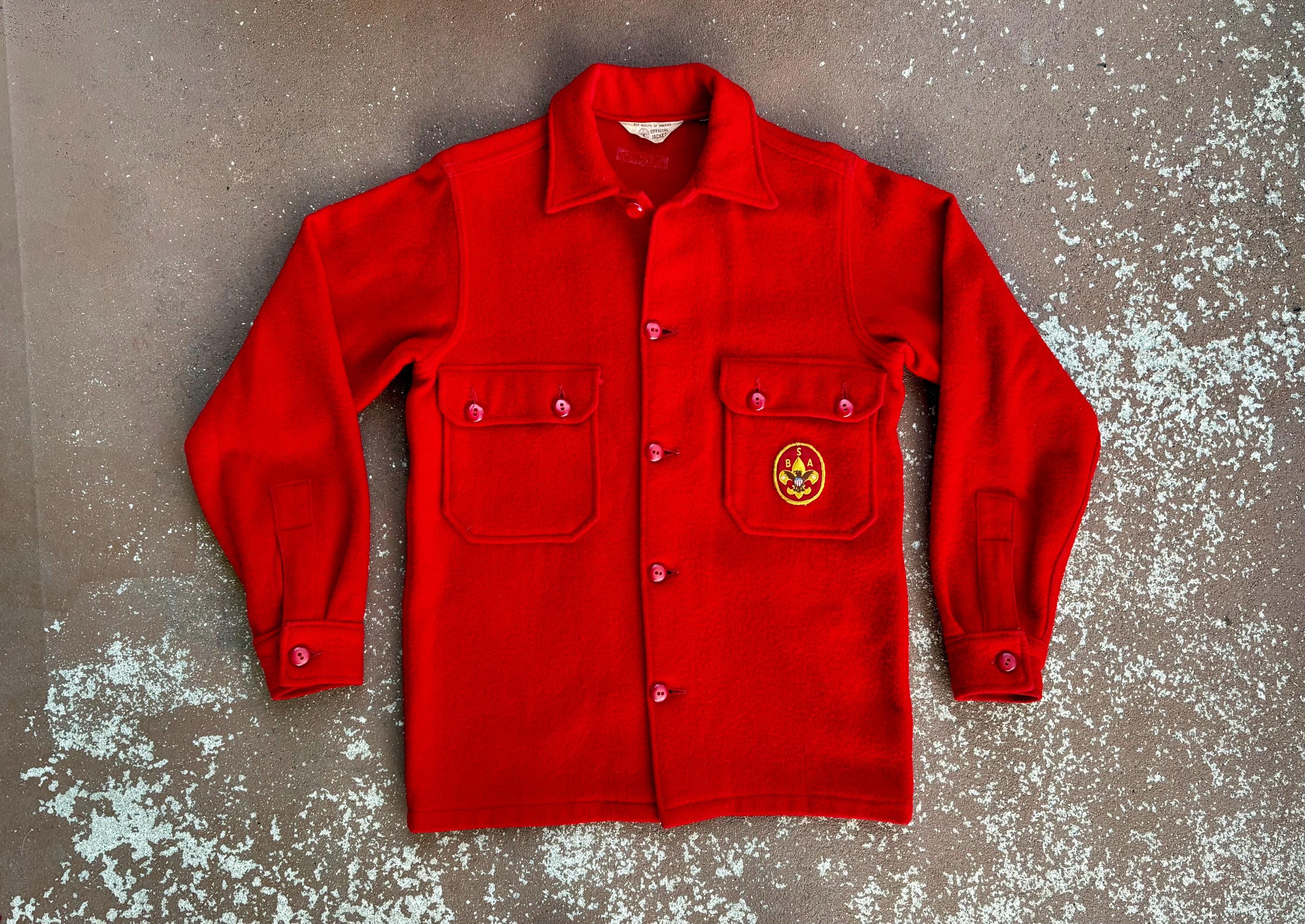 Boy Scouts of America Wool Jacket - Etsy