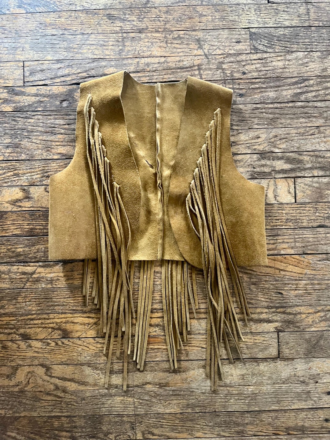 Vintage Suede Vest