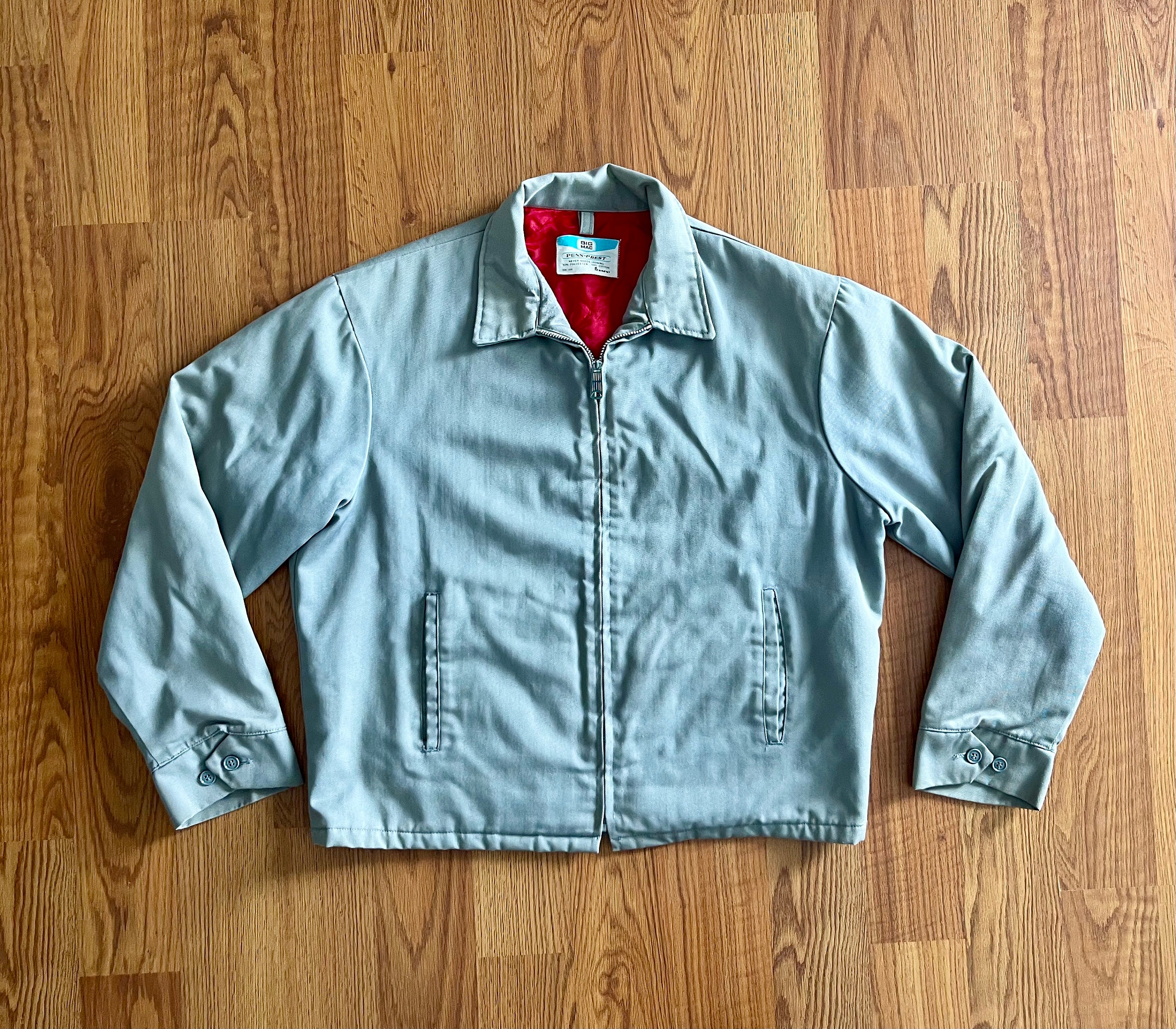 特価ブランド Vintage 1960s Big Mac Quilted Work Jacket, Size Large ジャケット・アウター
