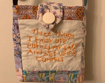 cat purse funny homemade upcycled