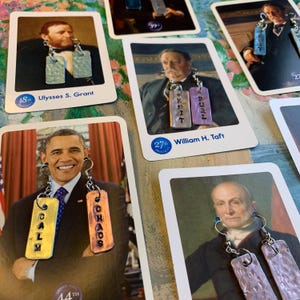 Knitting Needle Earrings: Hand Stamped Vintage Jewelry