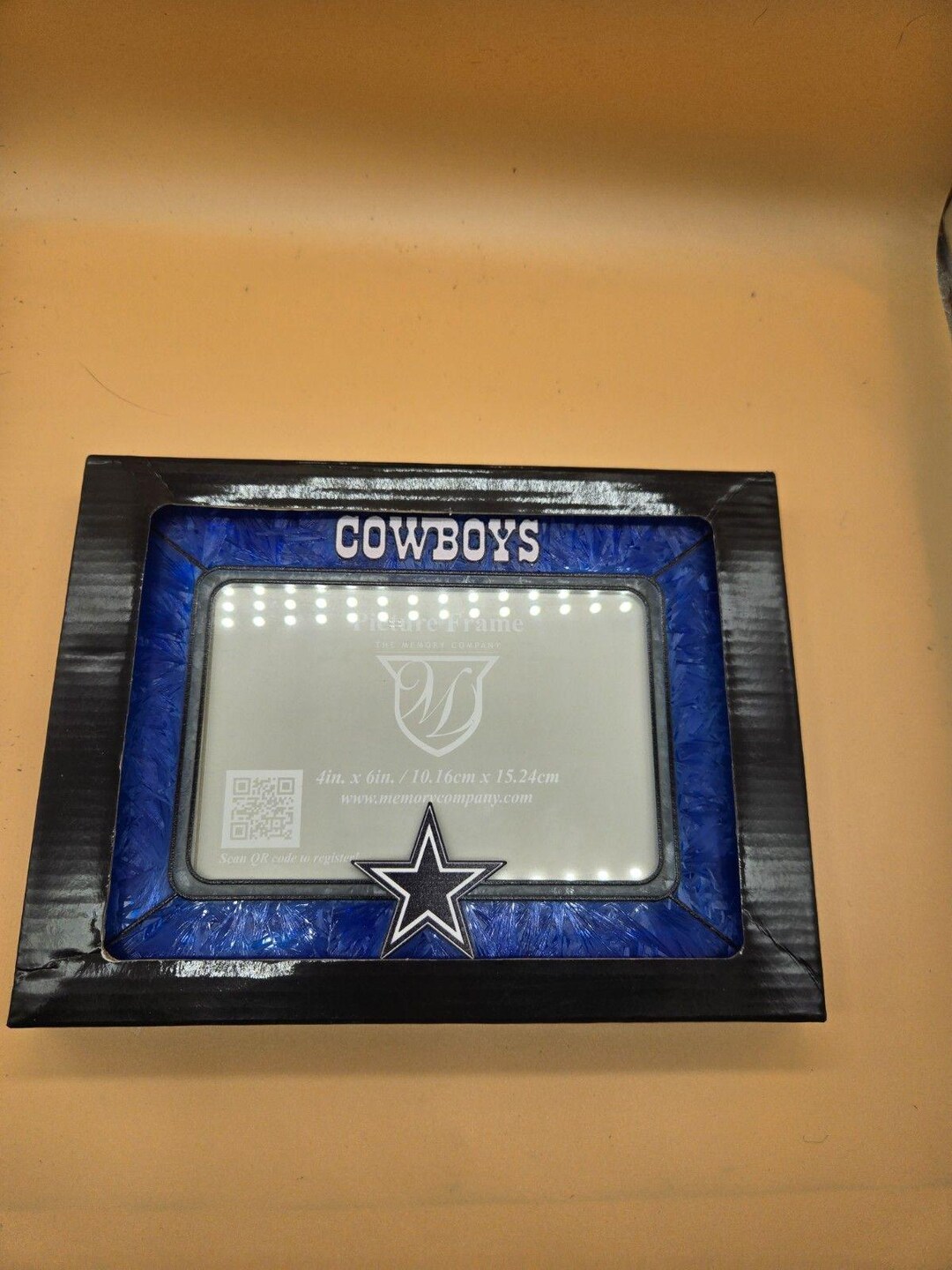 Dallas Cowboys Horizontal Art Glass Frame 4x6 (tote J) - Etsy