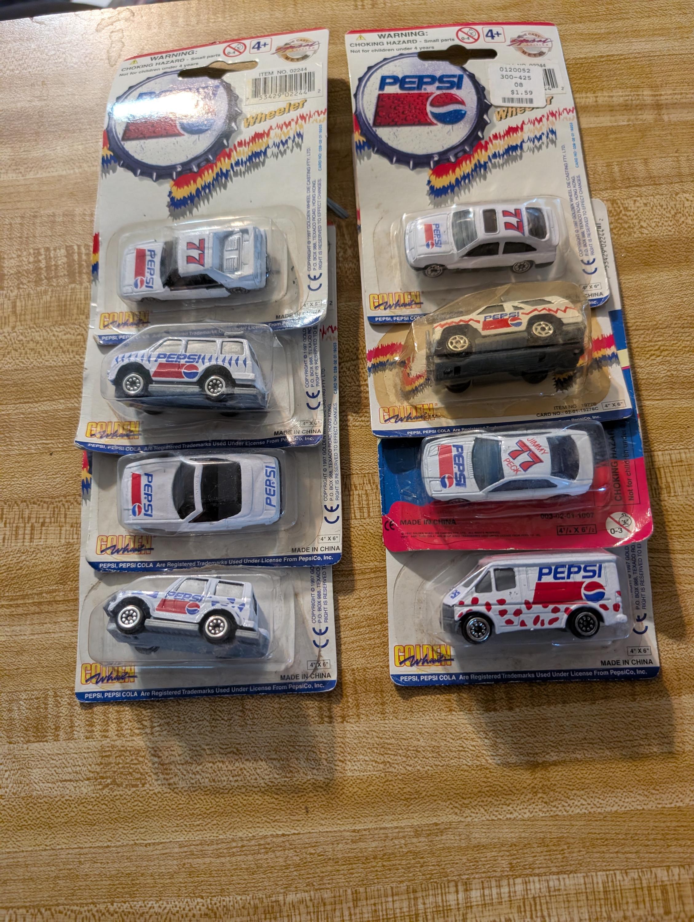 Pepsi ミニカー 3台セット Collector Series Pepsi ミニカー 3台セット Collector Series 3 Packs of Pepsi the