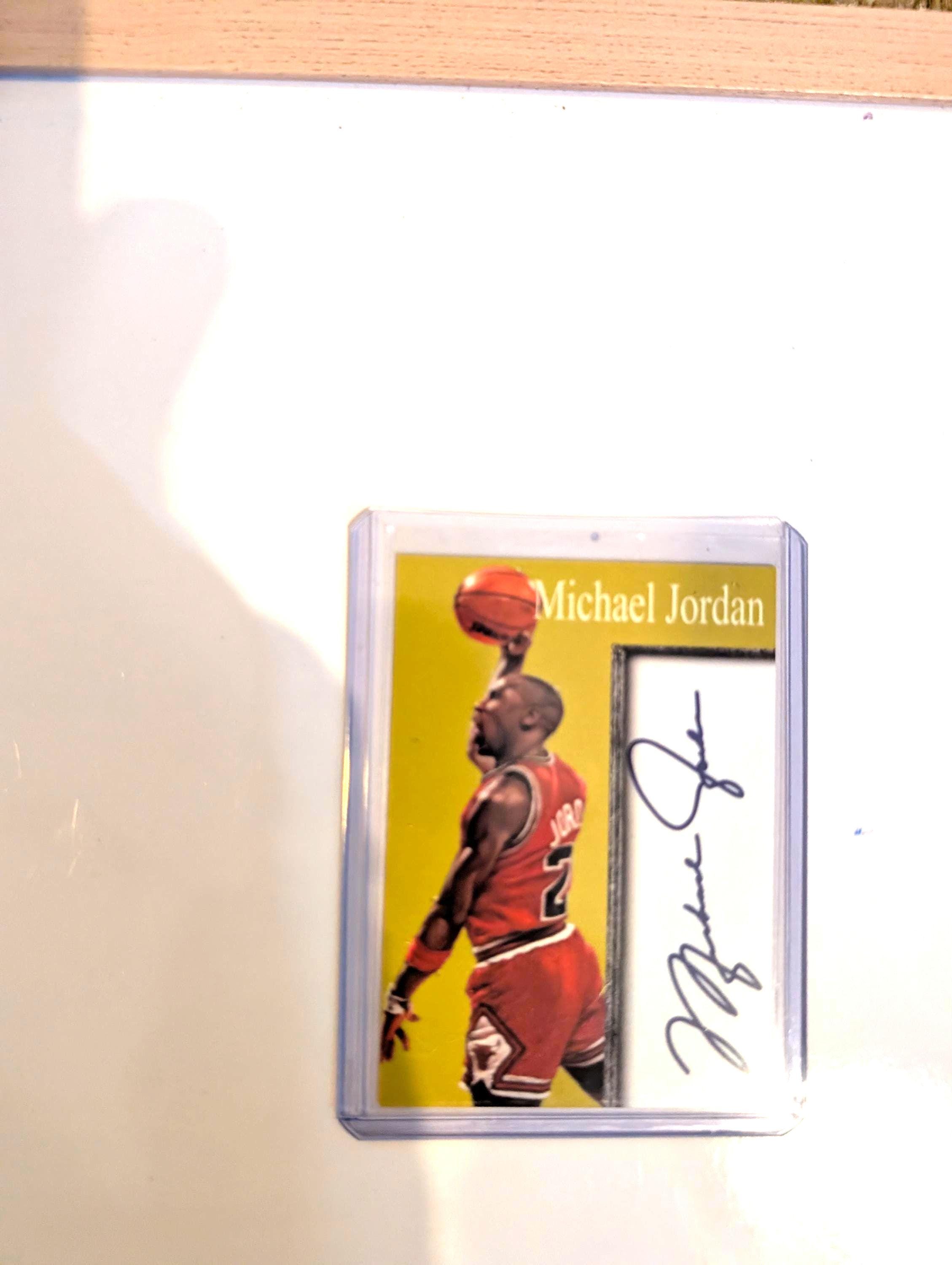 マイケル・ジョーダン サイン入り写真 カードセット MICHAEL JORDAN マイケルジョーダン サイン入り フォト カード