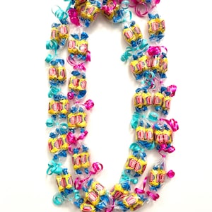 Double Bubble Gum Candy Lei / Graduation / Sports Team / Birthday